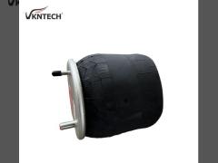 RESORTE DE AIRE PARA CAMIÓN COMERCIAL Contitech 4157NP05 4157NP09 Firestone W01-M58-7074 1T15MPW-7 Goodyear 1R11-106 CON PISTÓN DE PLÁSTICO FUELLE DE AIRE DE GOMA REEMPLAZADO Por Vkntech1K7074