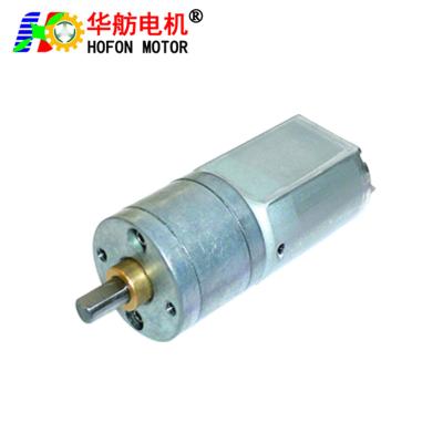 China Hofon Mini DC Gear Motor Gearbox Motor Reduction Small Electric Motor 5V 9V 12V for sale