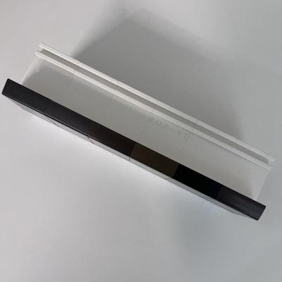 China GKBM New 60B Series UPVC Casement Window Profiles Extruded Brown for sale