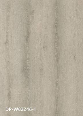 China europeo de madera Grey Oak GKBM DP-W82246 de la resistencia de la resbalón del suelo del proceso estadístico de 0.3m m en venta