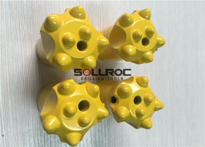 China 34mm-43mm Diameter Tapered Button Bits For Geotechnical Borehole Drilling for sale
