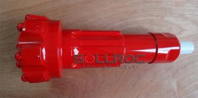 China Water Well DTH Drilling Tools DHD360 8 Spline Carburied Steel Material Red 6'' DTH Bit for sale