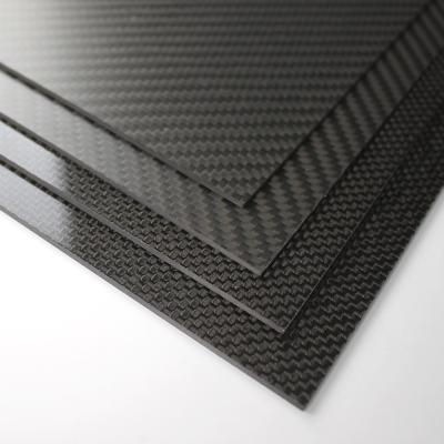 Κίνα Πίνακας από υφαντικές ίνες άνθρακα 3k Twill Carbon Forged Sheet Plain Weave Super Shin Carbon Sheet προς πώληση