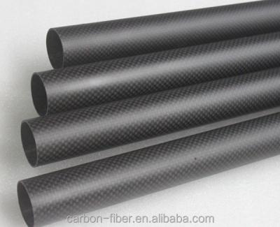 China Fabricantes de tubos de fibra de carbono 1000 mm 2000 mm Pollo de CFRP Pollo de fibra de carbono de alta resistencia en venta