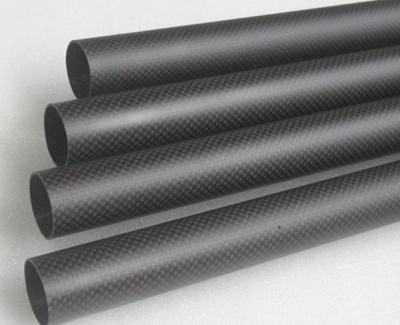 China 2m 20mm 3k Carbon Fiber Tube Carbon Fiber Fiets Frame Pipe Carbon Weipi Boot Paddle Handle Pole Te koop