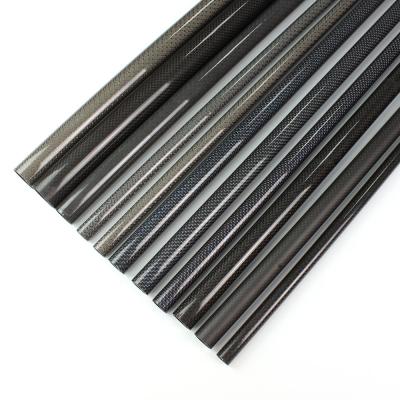 China 4 polegadas 5 polegadas 6 polegadas tubo de fibra de carbono cauda Boom braço de carbono brilhante acabamento fosco para modelo Rc à venda