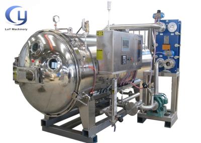 China Fase 3 50Hz de alta temperatura da transformação de produtos alimentares da autoclave da máquina do esterilizador do alimento à venda