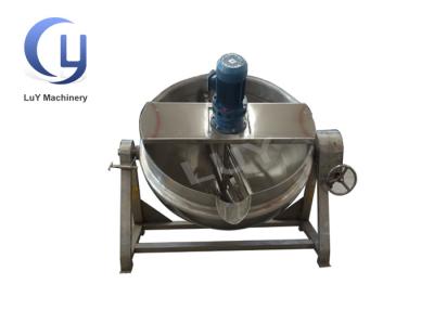 China 100L 200L 300L Industrial Steam Jacketed Kettle , Industrial Cooking Kettles for sale