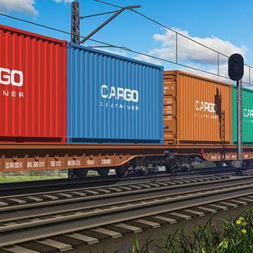 China Servicios de reserva de carga Transporte ferroviario internacional de mercancías Competente Contenedor completo en venta