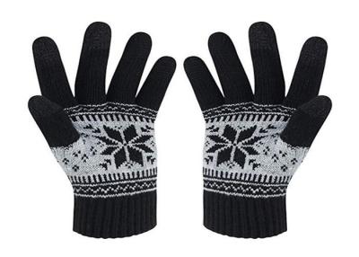 China 10 Gauge Acrylic Touchscreen Winter Gloves Wear Resistant Sample Freely for sale