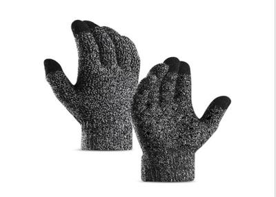 中国 大人の寒い気候の仕事の手袋、ニットのタッチスクリーンの手袋の男女兼用の性 販売のため