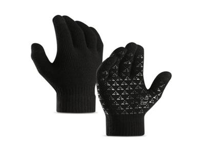 China Touch Screen Warm Winter Work Gloves , Full Finger Cold Weather Waterproof Work Gloves for sale