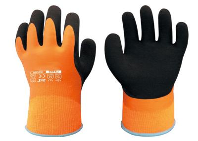 中国 アクリルの反冷たい熱冬の仕事の手袋はコーティング80 - 125のG/組を倍増します 販売のため