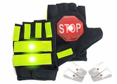 China Driving Mitts Reflective Traffic Control Gloves , Traffic Police Gloves for sale