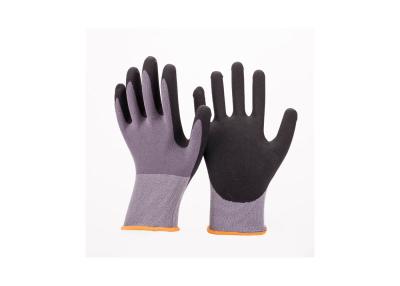 China Nylon Seamless Liner Nitrile Coated Work Gloves , Safety Work Gloves for sale