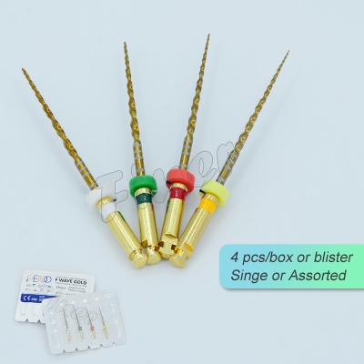 China Teeth Filing Root Canal Files Endodontic Engine Rotary File Niti Dental File for sale