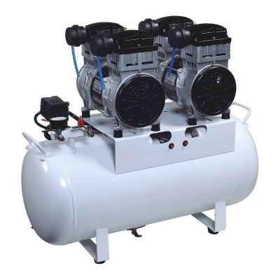 China Air Tank Air Compressors Quiet Oilless Air Compressor For Dental Unit for sale
