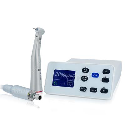 China Electric Slow Speed Motor Dental With 1:5 Increasing High Speed Handpiece Dental Micro Motor Unit for sale