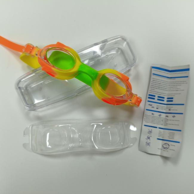 Kids swimming goggles multiple colors