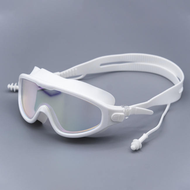 Swimming goggles assembly