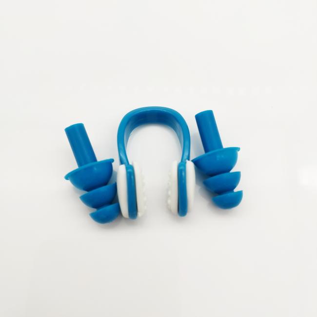 Noise reduction swimming earplugs
