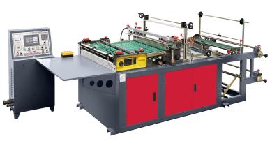 China Full Automatic PE OPP BOPP hot and side sealing bag making machine with extra fuction for sale