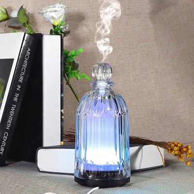 China HOMEFISH 120ml Glass Aromatherapy Humidifier Ultrasonic Household Essential Oil Aroma Diffuser for sale