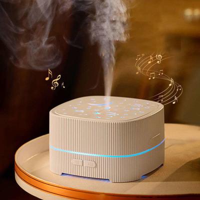China HOMEFISH Bluetooth Music LED Light Essential Oil Diffusers Aroma Diffuser Humidifier 500ML for sale
