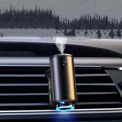 China HOMEFISH aleación de aluminio ABS fresador de aire para automóviles difusor de perfumes 1.5V en venta