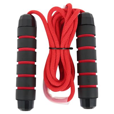 China Soft Adjustable Jump Rope , Custom Jump Ropes Sweat / Deodorant With Ball Bearings for sale