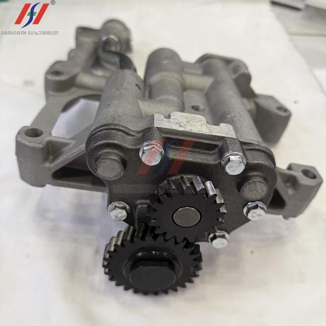 4478572 Oil Pump - Pump Body Gear and Impeller Structure