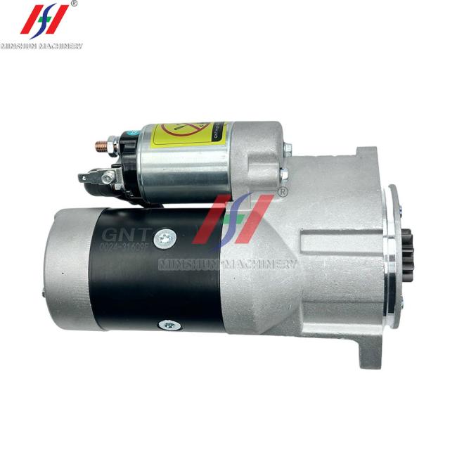 129908-77010 Front View of Starter Motor