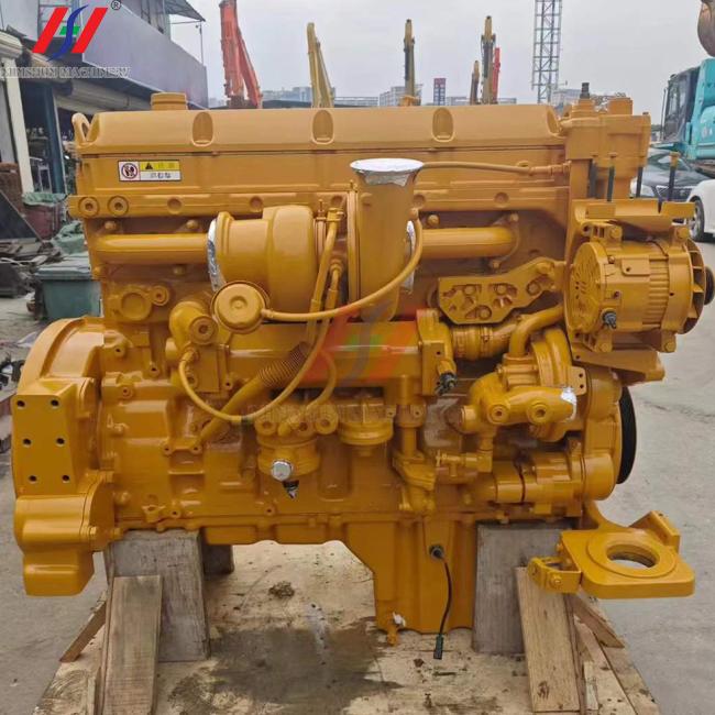 CAT C13 engine turbocharging system structure
