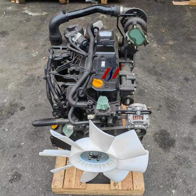 4TNV98T-ZCSTYC Four-Cylinder Water-Cooled Diesel Engine Structure Diagram