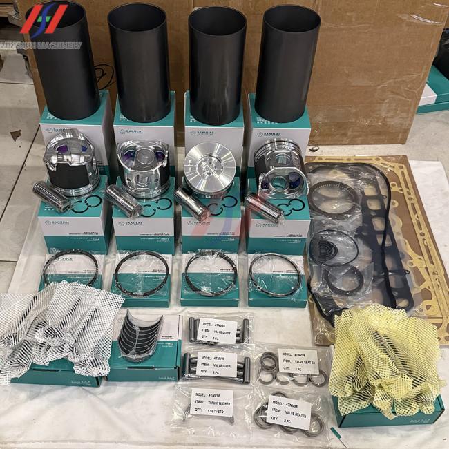 Yanmar 4TNV98 Engine Repair and Rebuild Kit - Piston Assembly 129928-22080