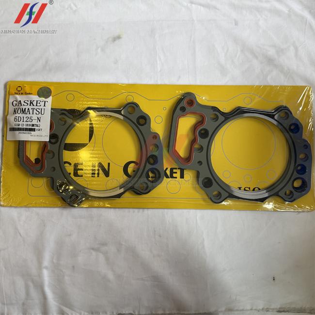 6150-12-1810 Cylinder Head Gasket suitable for Komatsu 6D125-N engines