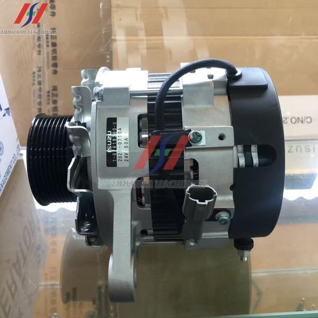 Isuzu 4HK1 Alternator Assembly 1-87618390-0 Front View