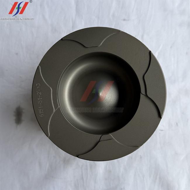Excavator Piston Komatsu Engine Internal Repair Piston Parts 6D125
