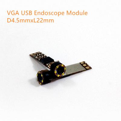 China VGA 0.3MP USB endoscope video camera module 25fps YUV MJPG DC5V plug play driveless USB endoscope D4.5mmxL22mm for sale