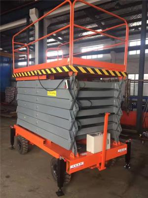 China Custom With Gradienter Make Sure More Banlance Aerial Mobile Scissor Lift for sale