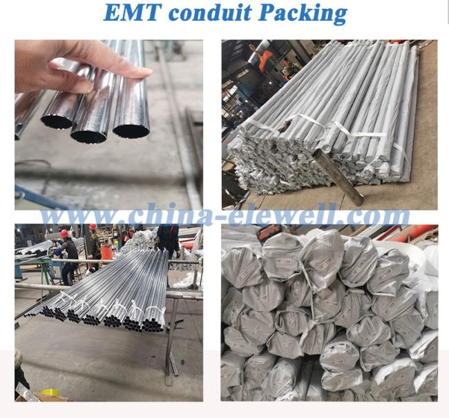 3/4" UL Standard Galvanized Tube Metal Conduit