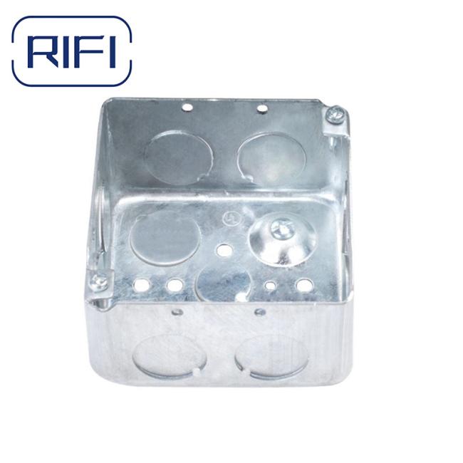 Factory Wholesale Octagonal Metal Electric Junction Box Extension Box Switch Outlet Box