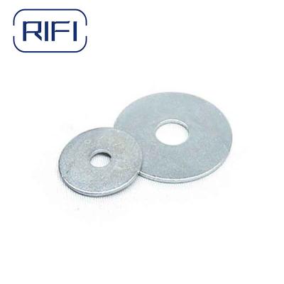 China OEM Metal Hardware Fasteners DIN9021 Flat Washer Galvanized Steel Fasteners for sale