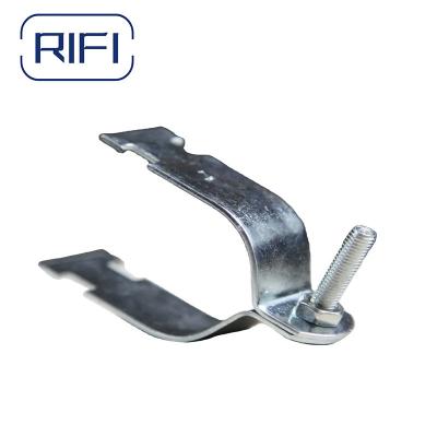 China Zinc Plated Metal Conduit Clamp Pre Galvanized Steel Unistrut Channel Clamps for sale