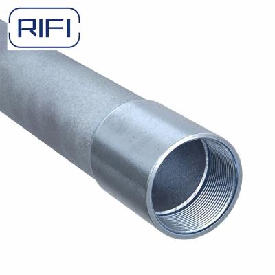 China HDG Rigid Conduit Steel Rigid Metal Conduit Rigid Electrical Metallic Tubing for sale