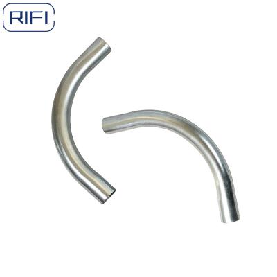 China Pre Galvanized Electrical Metallic Tubing EMT Pipe 90 Degree Elbow EMT Fittings for sale
