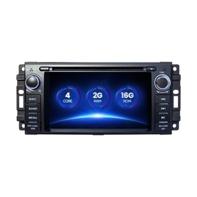 China Android10 Single Din Touch Screen Radio For Jeep Cherokee 2009 for sale