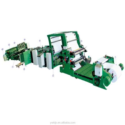China Advanced Soft Cover Exercise Book Machine for Full Line Ruling Folding Cutting Binding All in One for sale