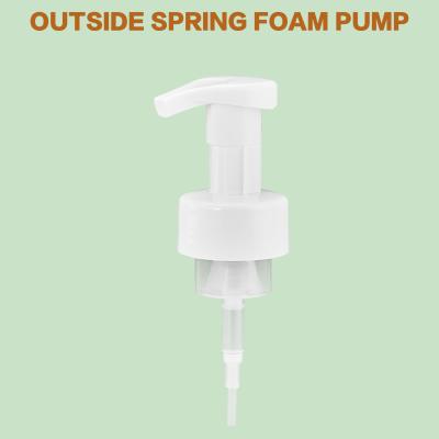 China Personal Care Products 43mm Foam Pump with Different Process Processing and Cap Lock Way for sale