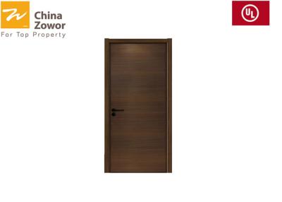 China Single Leaf Primer Finish Wood Fire Door With Steel Frame/ Customized Size/ 1 Hour Fire Rated Door for sale